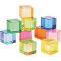 Lot 10 Cubes Transparents Pour Maison En Bois