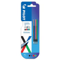 Blister 4 recharges frixion ball 4 couleurs - Pilot